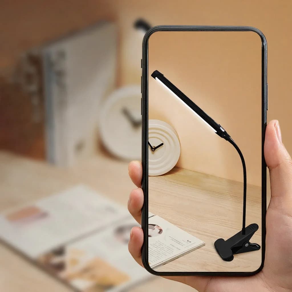 USB LED stolna svjetiljka s kopčom za čitanje i učenje