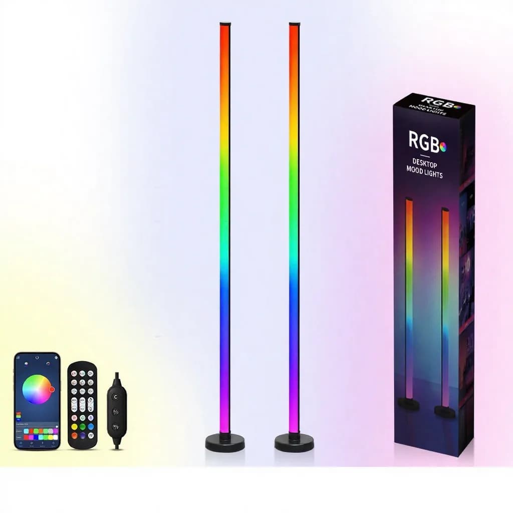 RGB podna svjetiljka sa sinkronizacijom glazbe, upravljanje aplikacijom i daljinskim upravljačem