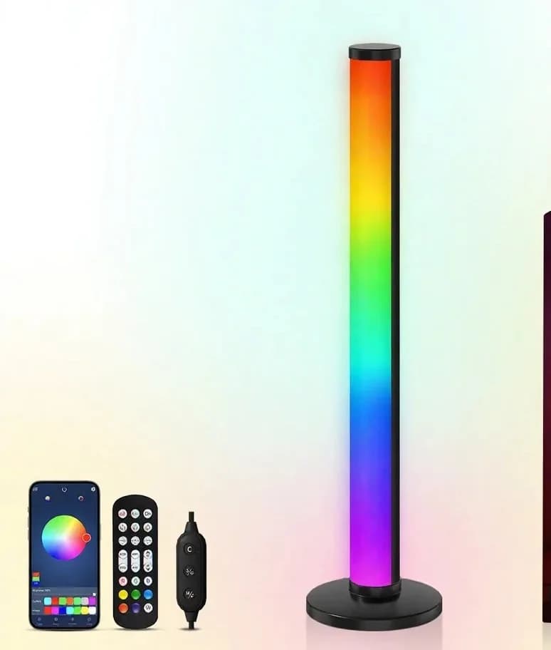 RGB LED stolna lampa s reakcijom na zvuk i upravljanjem aplikacijom