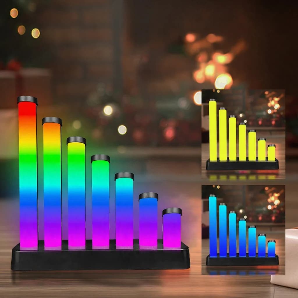 RGB LED stolna lampa s reakcijom na zvuk i upravljanjem aplikacijom