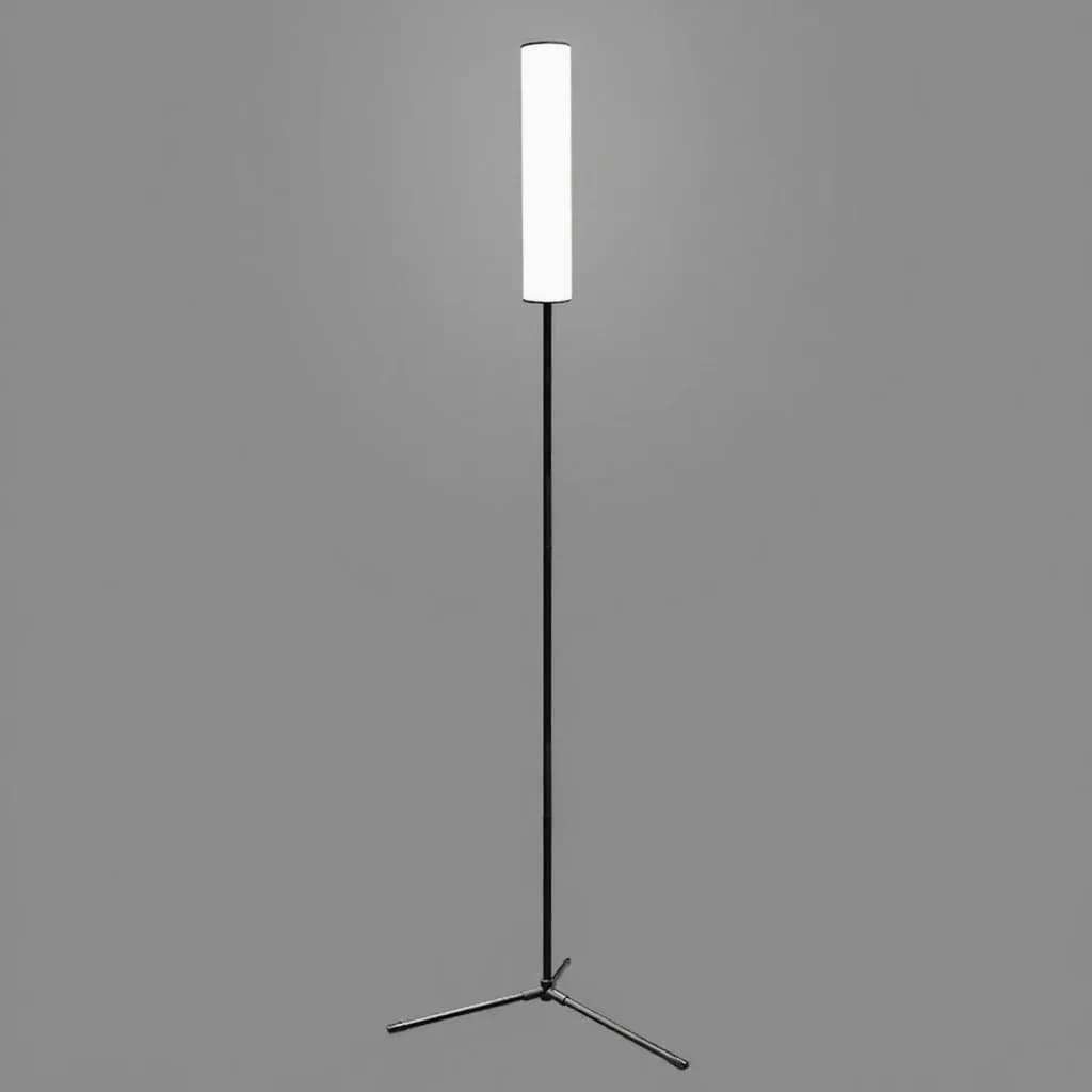LED podna svjetiljka podesive visine s tronožnom bazom i tri načina boje