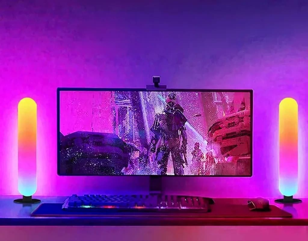 RGB LED ambientno svjetlo s Bluetooth sinkronizacijom glazbe i upravljanjem aplikacijom