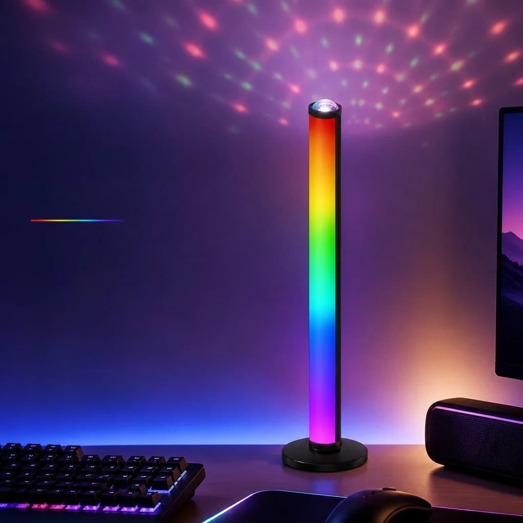 RGB projekcijska atmosferska lampa sa sinkronizacijom glazbe i daljinskim upravljačem