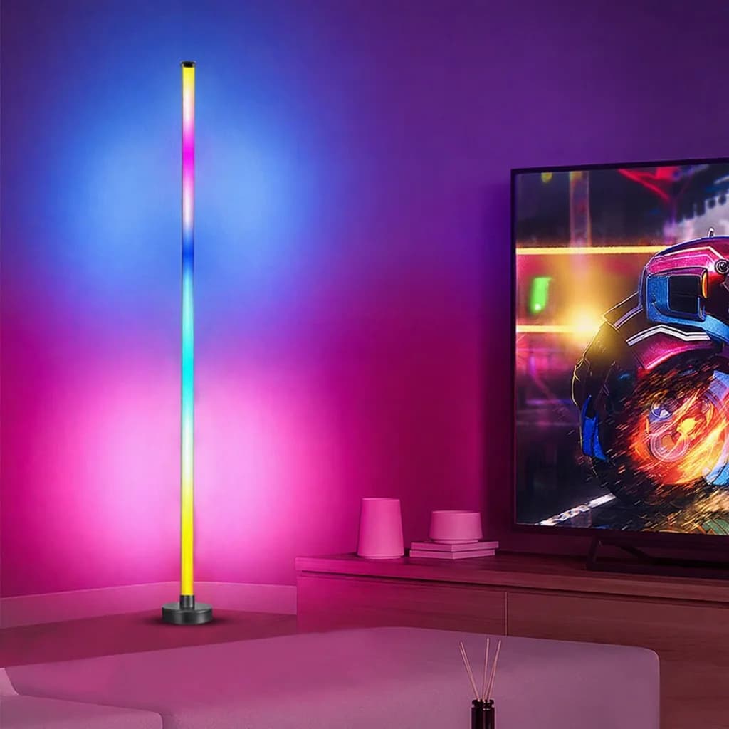 Podna lampa s promjenom RGB boja, sinkronizacijom glazbe i upravljanjem aplikacijom
