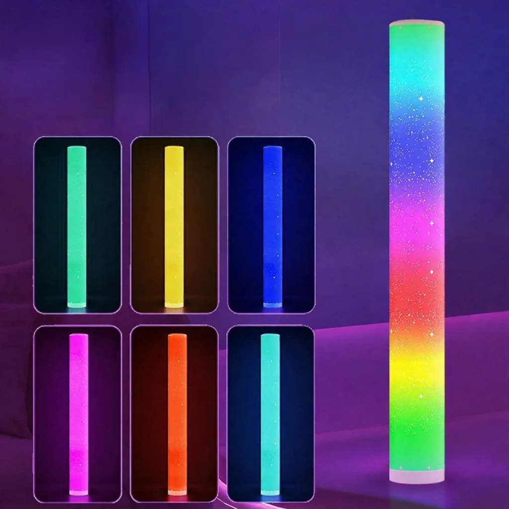 RGB LED podna svjetiljka sa zvjezdanim uzorkom, daljinskim i app upravljanjem