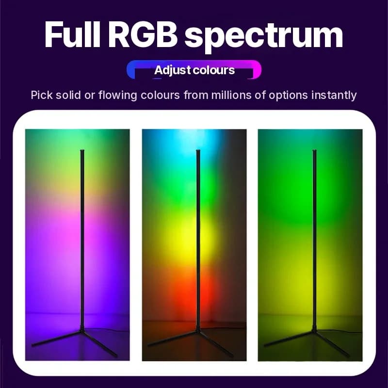 RGB podna lampa sa sinkronizacijom glazbe, daljinskim i upravljanjem aplikacijom