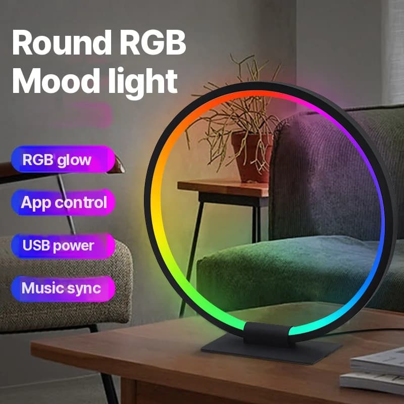 RGB LED noćna svjetiljka sa sinkronizacijom glazbe