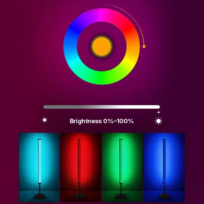 RGB LED stolna atmosferska lampa sa sinkronizacijom glazbe i upravljanjem aplikacijom
