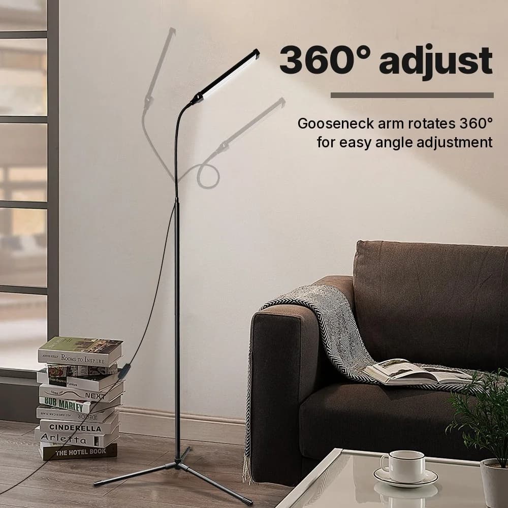 Podna lampa na USB napajanje s tronožcem i tri načina boje