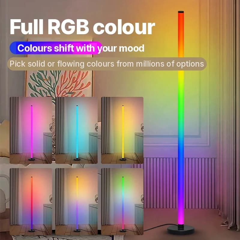 RGB modularna podna svjetiljka sa sinkronizacijom glazbe i upravljanjem putem aplikacije