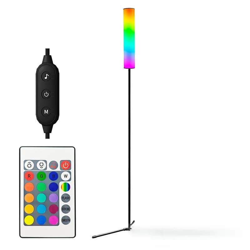 RGB LED podna svjetiljka na stativu s daljinskim upravljačem za spavaću sobu i dnevni boravak